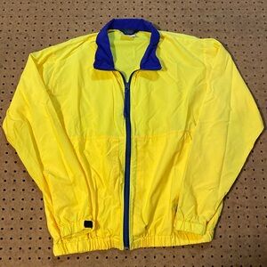 GUC Vintage REI Full Zip Windbreaker Kids Size XL Men's Small Yellow Lightweight